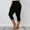 Black, variant on jjayotai Womens Long Pants Clearance Women's Slim Yoga Solid Color Comfortable Casual Sports Pants Capris