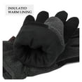 thumbnail image 6 of Leather Winter Thermal Warm Protective Motorcycle Gloves Windproof Glove ,Flexible and Comfortable, 6 of 7