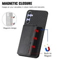 thumbnail image 3 of Case For FOXDOCK Samsung Galaxy S25 Stand Function RFID Blocking Magnetic Card Holder Complete Camera Safety, 3 of 4