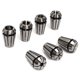 thumbnail image 2 of Juego de 15 pinzas de resorte de precisión ER11 para mandril de torno CNC para grabado y fresado de 1,0 a 7,0 mm y de 1/4" y 1/8"., 2 of 4
