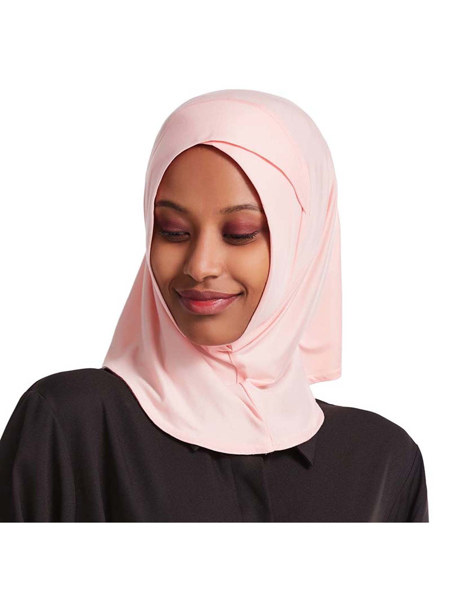 Ramadan Flower Muslim Inner Caps Hijab Arab Shawls Headwear Islamic Hats Scarf 