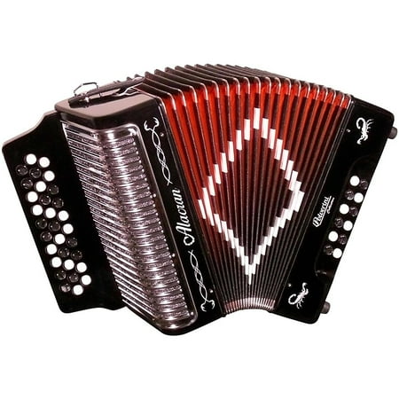 Alacran Accordion AL3112 Black with Case GCF