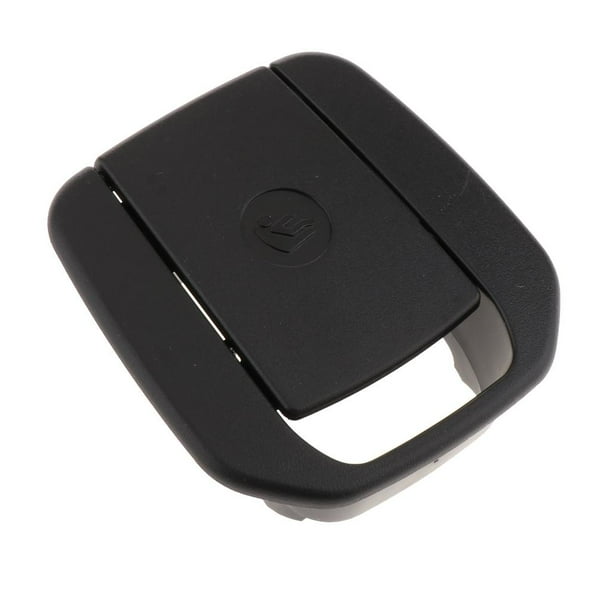 Cubierta Isofix Trasera para Asiento de Coche con Ajuste Preciso Fabricada en Plástico ABS Resistente Adecuada para Niños Compatible con Instalación Negro