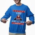 thumbnail image 2 of Christmas Sweatshirt, I'm Gonna Sleigh This Workout Christmas Sweatshirt, Muscular Santa Ugly Holiday Jumper, Funny Gym Lover Gift for Weightlifters & Fitness Fans, 2 of 5