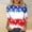 A1000_Light Blue, variant on Vetsdori Womens American Flag T Shirts Fourth of July Summer Pullover Graphic 3/4 Sleeve Plus Size Independence Day Casual,Red White and Blue Tops for Junior Crew Neck