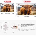thumbnail image 2 of FREEAMG Highland Cow Puzzles for Adults 500 Piece, Challenging Paper Puzzle Teens Family Jigsaw Puzzles, 2 of 7