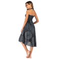 thumbnail image 4 of Falda larga Sexy para mujer, Faldas bohemias con flores bohemias, Faldas de cintura elástica, ropa de mujer, falda inferior para mujer, novedad, 4 of 5