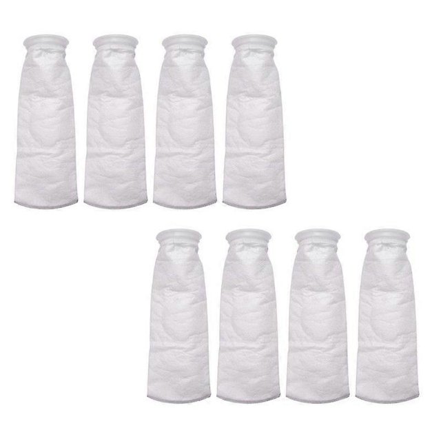 8 paquetes de calcetines filtrantes de 200 micrómetros, para peceras/acuarios de agua salada, estanques, para sump/rebosadero