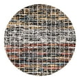 thumbnail image 3 of Unique Loom Aramis Collection Area Rug - Oliver (3' 3" Round Multi/Black), 3 of 7