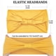 thumbnail image 2 of Paquete de 6 bandas elásticas para el cabello, banda elástica deportiva para el cabello, banda para el cabello para yoga, accesorios para el cabello con diadema para mujer, absorción del sudor ER, 2 of 5