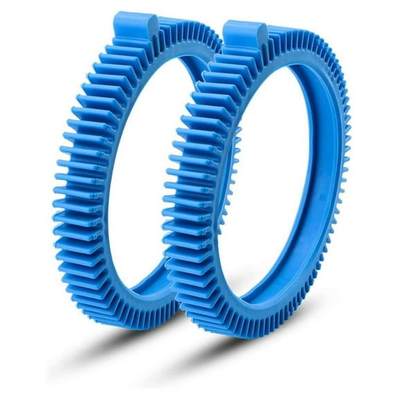 896584000-143 Front Tire Kit with Super Hump Replacement for Hayward Pool Vacuum & Hayward Pool Cleaner | Compatible with The Pool Cleaner
