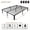Queen, variant on 14 Inch Black Metal Bed Frame King/Queen/Full/Twin, 3500LBS Heavy-Duty, Rounded Fan-shaped Legs, 4 Mattress Limiters, No Box Spring Needed, Noise-Free, Underbed Storage, Easy Assembly