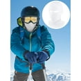 thumbnail image 6 of 2-Hole Knitted Full Face Cover Ski Neck Gaiter, Winter Balaclava Warm Knit Beanie for Outdoor Sports, 6 of 14