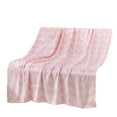 thumbnail image 2 of ICE Blanket, Fiber Blanket, Suitable for Hot Sleepers To Sleep Sweat, And Breathable Summer Ice Blanket, Ice Blanket, Summer Blanket Pink , Size 110x130cm, 2 of 5