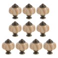 thumbnail image 2 of 10 Pieces Vintage Style Acrylic Drawer Pull Handle Single Hole Knobs for Cupboard, Cabinets, Closet, Door, Wardrobe, Furniture Accessories Soledad tirador del cajón, 2 of 7