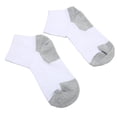 thumbnail image 3 of Calcetines con electrodos de fibra de plata, calcetines conductores, calcetines conductores elásticos y lavables, calcetines de masaje, diseño fácil de usar, 3 of 14