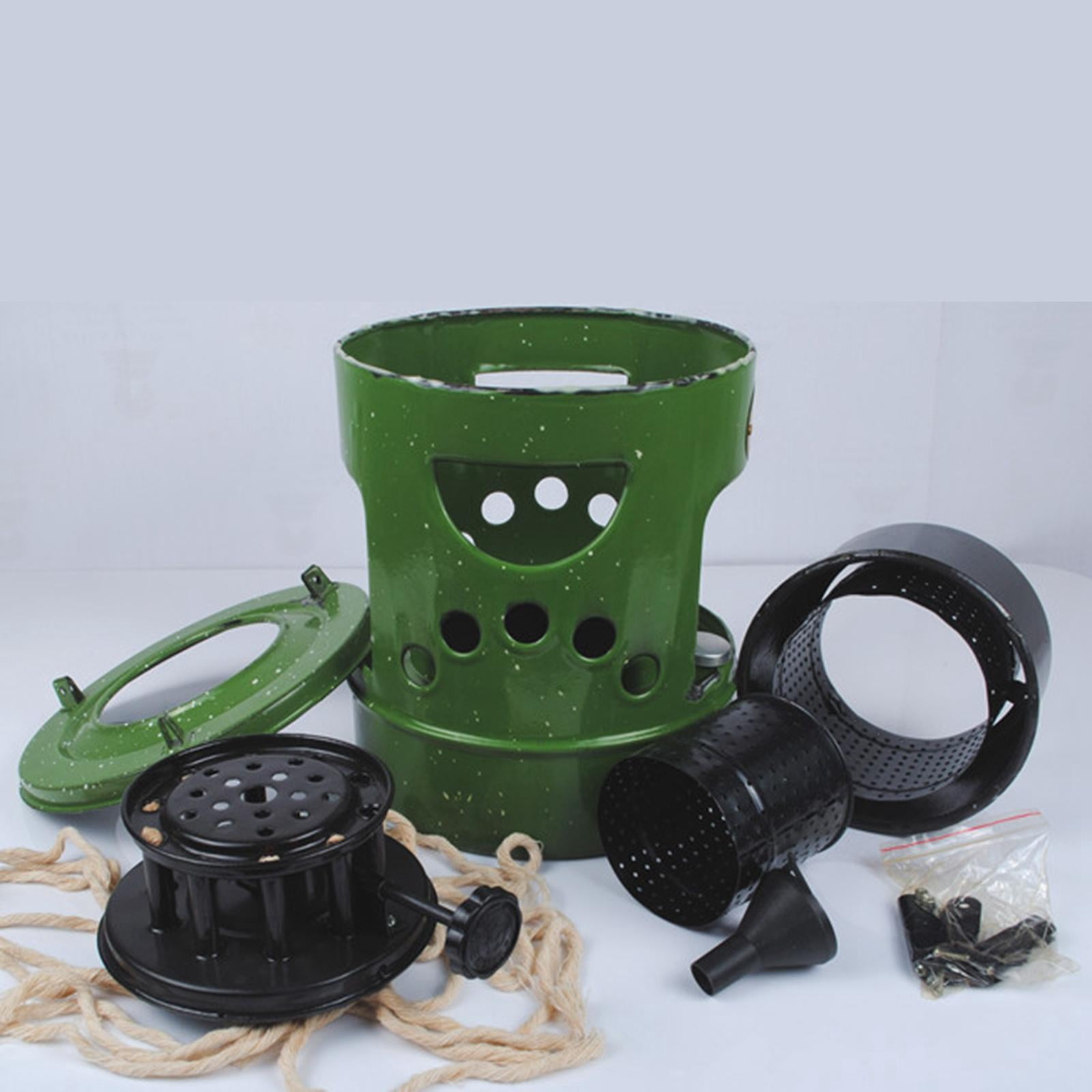 Kuntesetty 10 Wicks Kerosene Stoves Compact Picnic Stoves for Dormitory Baking Barbecue