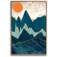 thumbnail image 3 of IDEA4WALL Framed Canvas Prints Wall Art Abstract Mountain Nature Scenery Landscape Artwork for Living Room Decoration, 24x36 inches, 3 of 4