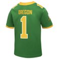thumbnail image 3 of Toddler Nike #1 Apple Green Oregon Ducks Vapor Fusion Alternate Jersey, 3 of 3
