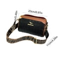 thumbnail image 4 of Women's bag, winter checkerboard pattern wide shoulder bag XUH, 4 of 4