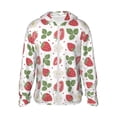 thumbnail image 2 of Lsque Strawberry UPF 50+ Lightweight Sun Protection Men's Women's Long Sleeve Shirt, Hoodie Performance -Large, 2 of 9