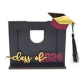 thumbnail image 5 of perfk Graduation Photo Frame Class of 2024 Graduate Picture Frame Graduation Gifts Black, 5 of 10