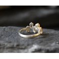 thumbnail image 5 of Citrine Ring Natural Citrine November Birthstone Baguette Band Emerald Cut Ring, 5 of 5