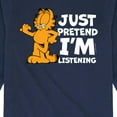 thumbnail image 3 of Garfield - Pretend I'm Listening - Toddler And Youth Long Sleeve Graphic T-Shirt, 3 of 5