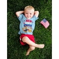 thumbnail image 6 of Paw Patrol 4th of July Celebration Outfit - USA Flag Patriotic Toddler Kids T-Shirt - Perfect for Boys and Girls - Celebratory Fourth of July Clothing - California Blue 5T, 6 of 6