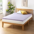 thumbnail image 5 of Mellow 3" Ventilated Memory Foam Mattress Topper with Lavender Infusion, Twin, 5 of 10