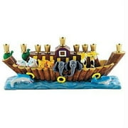 Judaica Kingdom AVJ-NOAH-MENORAH-23990 Kids Menorahs - Noahs Ark Menorah
