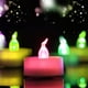 thumbnail image 5 of Inteprter 24 piezas de velas sin llama que funcionan con pilas, ceremonia de boda, banquete, velas falsas que cambian de Color, decoración de iluminación Kits de decoración para fiestas Inteprter HA067067-00B, 5 of 6