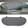 thumbnail image 2 of Maoww Universal Car Rear Windshield Sunshade Mesh Cover Reflectors Cover Portable Automotive Back Windscreen Sun Block Shield Automotive Accessories, 2 of 8
