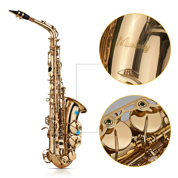 Alto Tenors Sax Wind & Woodwind Instruments, Saxophone Chiffon de