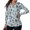 Fish Camo, variant on Jeiento Women's Golf Shirts, Moisture Wicking, Halloween Skeleton Sports Tops, Long Sleeve V Neck Quick Dry Sun Protection Top for Halloween, Gym, Yoga and Outdoor Travel