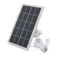 thumbnail image 1 of LEFU for Solar Panel Charger 10W 5V Compatible with for Arlo Pro 5S/4/3 Ultra Ultra 2 Pro 3 Floodlight Cameras IP65 Weatherproof 360° Adjustable Mount 9.8ft Cable Continuous Power, 1 of 10