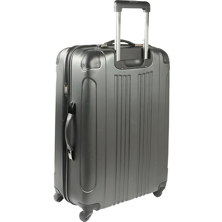 Kenneth Cole REACTION Out of Bounds Lightweight Hardshell 4-Wheel Spinner Luggage, Charcoal, 3-Piece Set (20 Kenneth Cole REACTION Out of Bounds Lightweight Hardshell 4-Wheel Spinner Luggage, Charcoal, 3-Piece Set (20