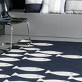 thumbnail image 6 of nuLOOM Vivienne Hand Hooked Indoor/Outdoor Area Rug, 4' x 6', Vivienne Navy, 6 of 6