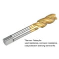 thumbnail image 4 of Unique Bargains M14 x 1.5 High Speed Steel Machine 4 Spiral Flutes Thread Tap Titanium Plated, 4 of 6