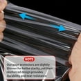 thumbnail image 3 of 100 Pack Clear Sheet Protectors 8.5 x 11 Inch, Letter Size Page Protectors for 3 Ring Binder, Premium Polypropylene, Reinforced Holes, Acid Free, Top Loading for Documents, Paper, Photos, 3 of 9