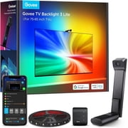 Govee TV Backlight 3 Lite for 75-85 inch TVs, Extra Warm White Light Providing Better Theater Experience, Smart Control Indoor TV Light