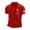 Red, variant on Gyexs Canada Shirt Men Canadian Patriotic Novelty Short Sleeve Tee Top Short Sleeve Casual Collared Slim Fit Tee Grey, Size XXL