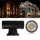 thumbnail image 3 of Lámpara De Pared Led Cob De 6W, Candelabro De Pared De Cilindro Arriba Y Abajo, Resistente Al Agua, Ip65, Blanco Cálido, Ca 85-265V Para Jardín De Pasillo Cateissary HA025406-01, 3 of 6