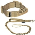 thumbnail image 3 of SET of Tactical COLLAR and LEASH Dog Military Army HEAVY DUTY Traning with HANDLE Width 1.5in Plastic Buckle, 3 of 6