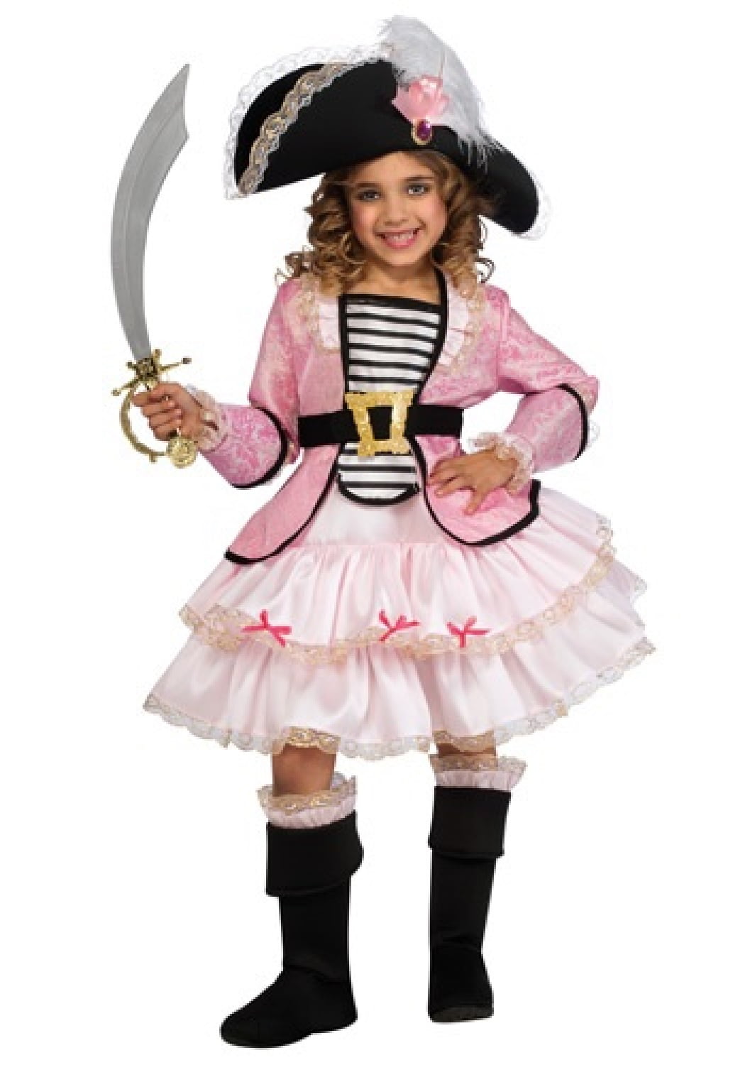 Kids Adult Jumbo Giant Pirate Face Halloween Costume Fancy Dress Party Outfit 