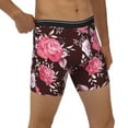 thumbnail image 5 of Sigee Rose Flowers for Men's Boxer Briefs,Moisture Wicking and Breathable Large, 5 of 9