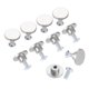 thumbnail image 4 of Manija 10pcs de aleación de zinc redonda de la cocina Pomo de puerta del gabinete del cajón Cajón Armario Armario Tire tornillo de fijación Kit de hardware de los muebles, 4 of 6