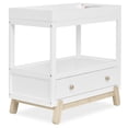 thumbnail image 1 of Dream On Me Hygge Changing Table, Matte Black Vintage White Oak, 1 of 1