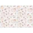 thumbnail image 1 of Sets de Table Feuille d'Érable Citrouille pour Cuisine 4 Pcs Récolte de l'Action de Grâce Automne Résistants à la Chaleur 12 X 18 Pouces pour Table de Cuisine, 1 of 5