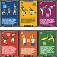 thumbnail image 6 of Stack 52 Dumbbell Exercise Cards. Dumbbell Workout Playing Card Game. Video Instructions Included. Perfect for Training with Adjustable Dumbbell Free Weight Sets and Home Gym Fitness. (2019 Base, 6 of 6